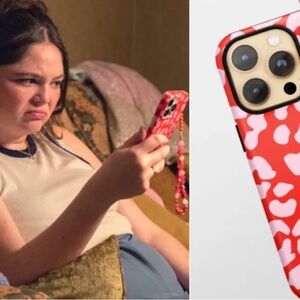 iPhone 15 ProMax case as seen on “Too Much” on Netflix
